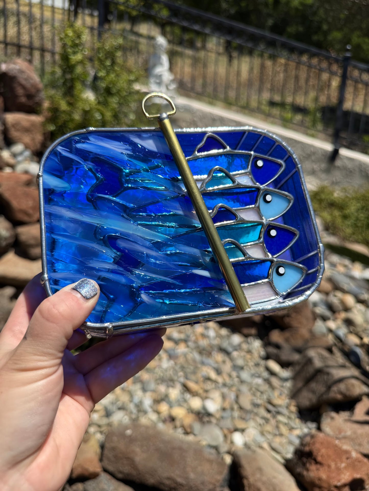 #049 Crystal Sea-dine 3D Tinned Sardine Lamp