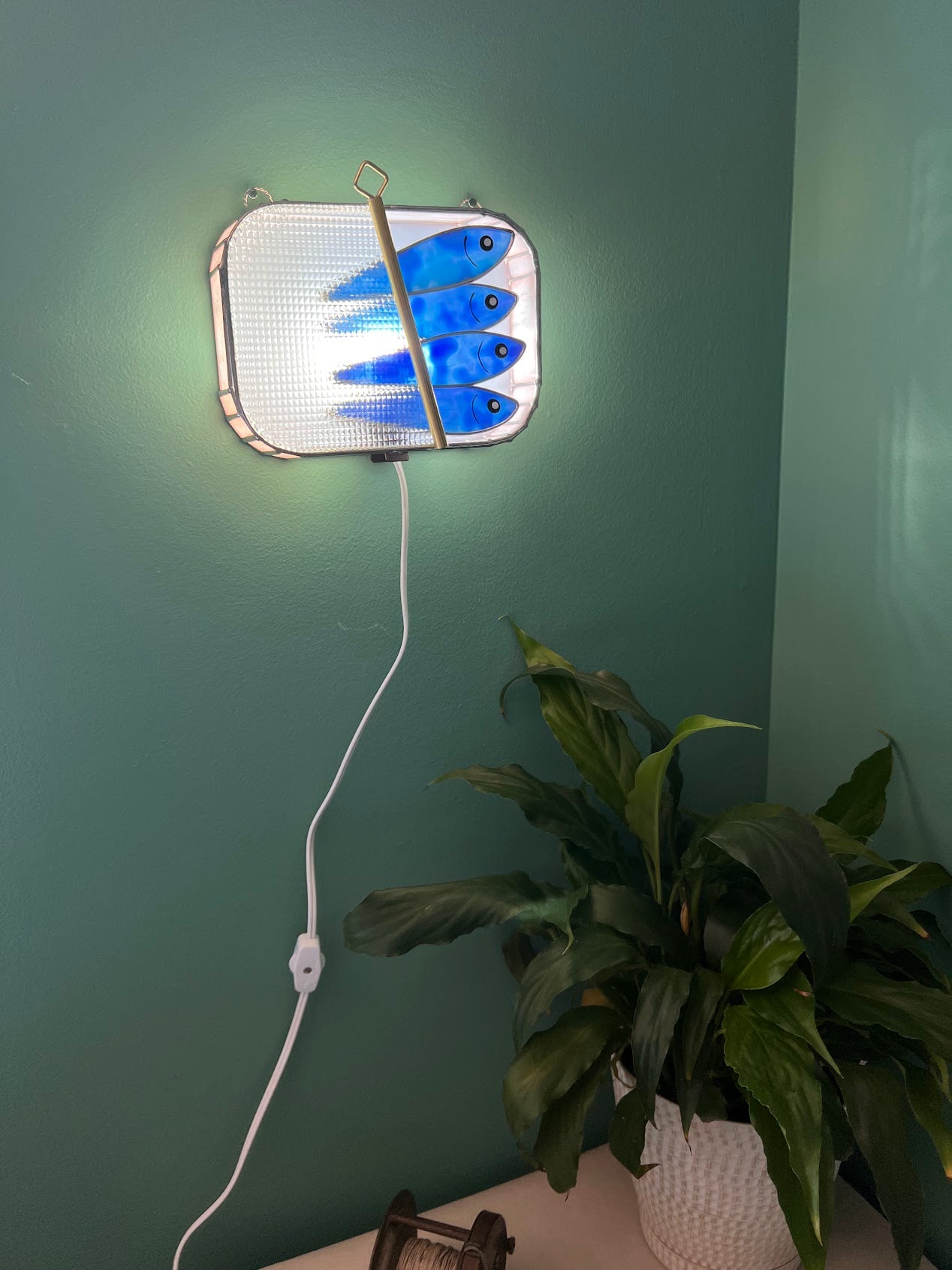 "Moldy" Blue-dine 3D Tinned Sardine Lamp
