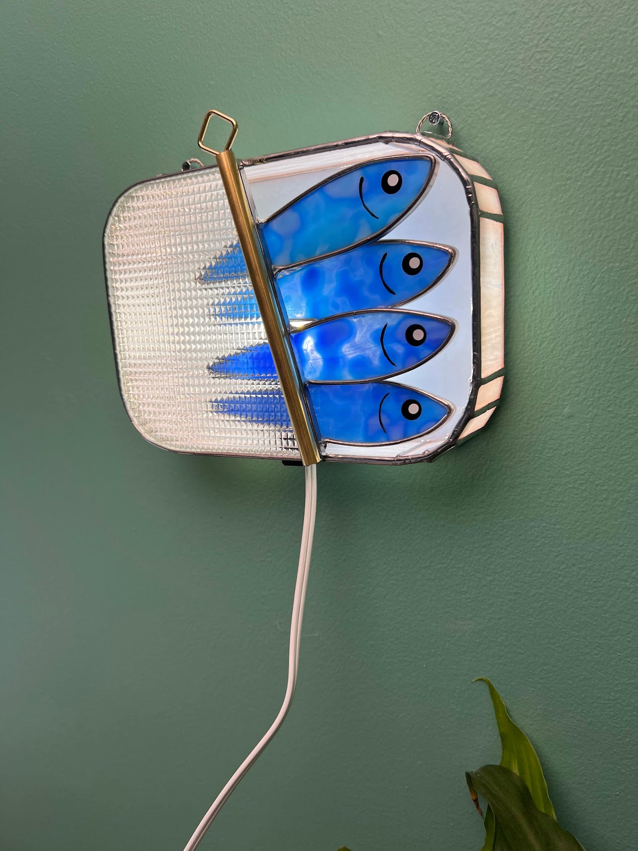 "Moldy" Blue-dine 3D Tinned Sardine Lamp