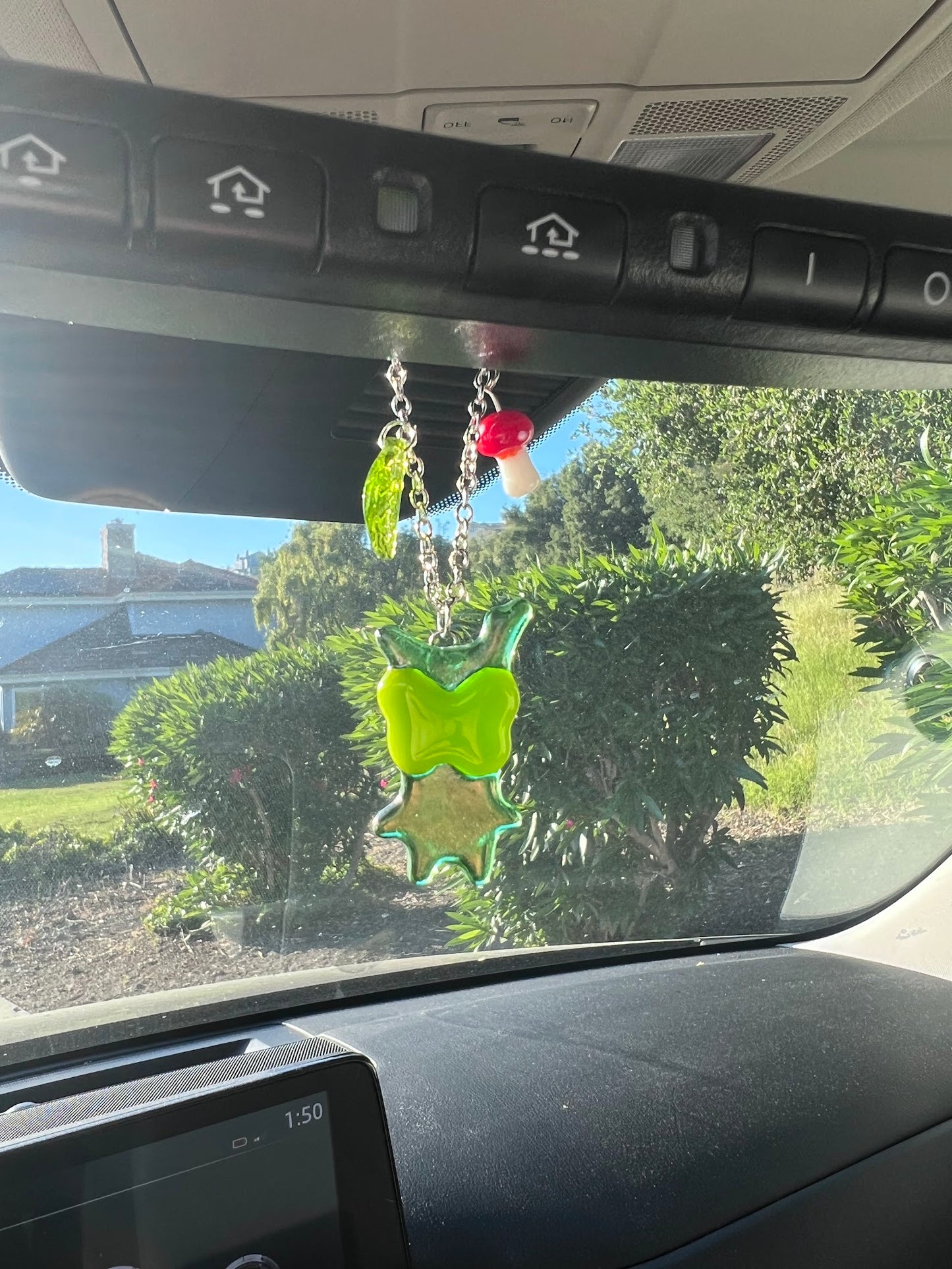 Stained Glass Korok Car Charm! Inspired by The Legend of Zelda / Breath of The Wild Video Game!