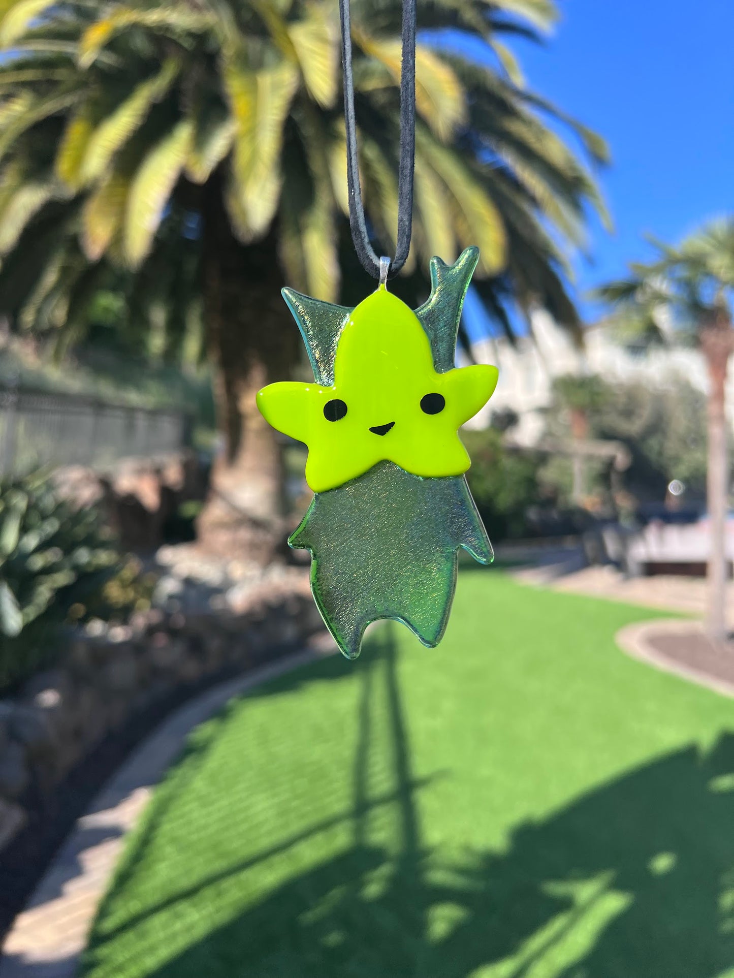 Stained Glass Korok Suncatcher! Inspired by The Legend of Zelda / Breath of The Wild Video Game!