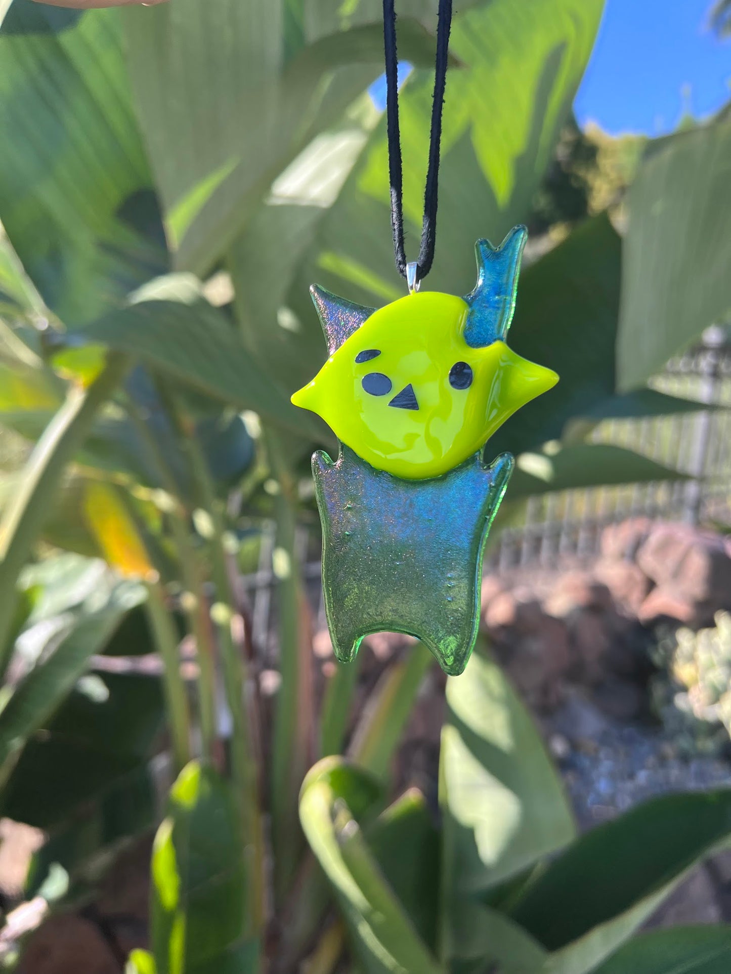 Stained Glass Korok Suncatcher! Inspired by The Legend of Zelda / Breath of The Wild Video Game!