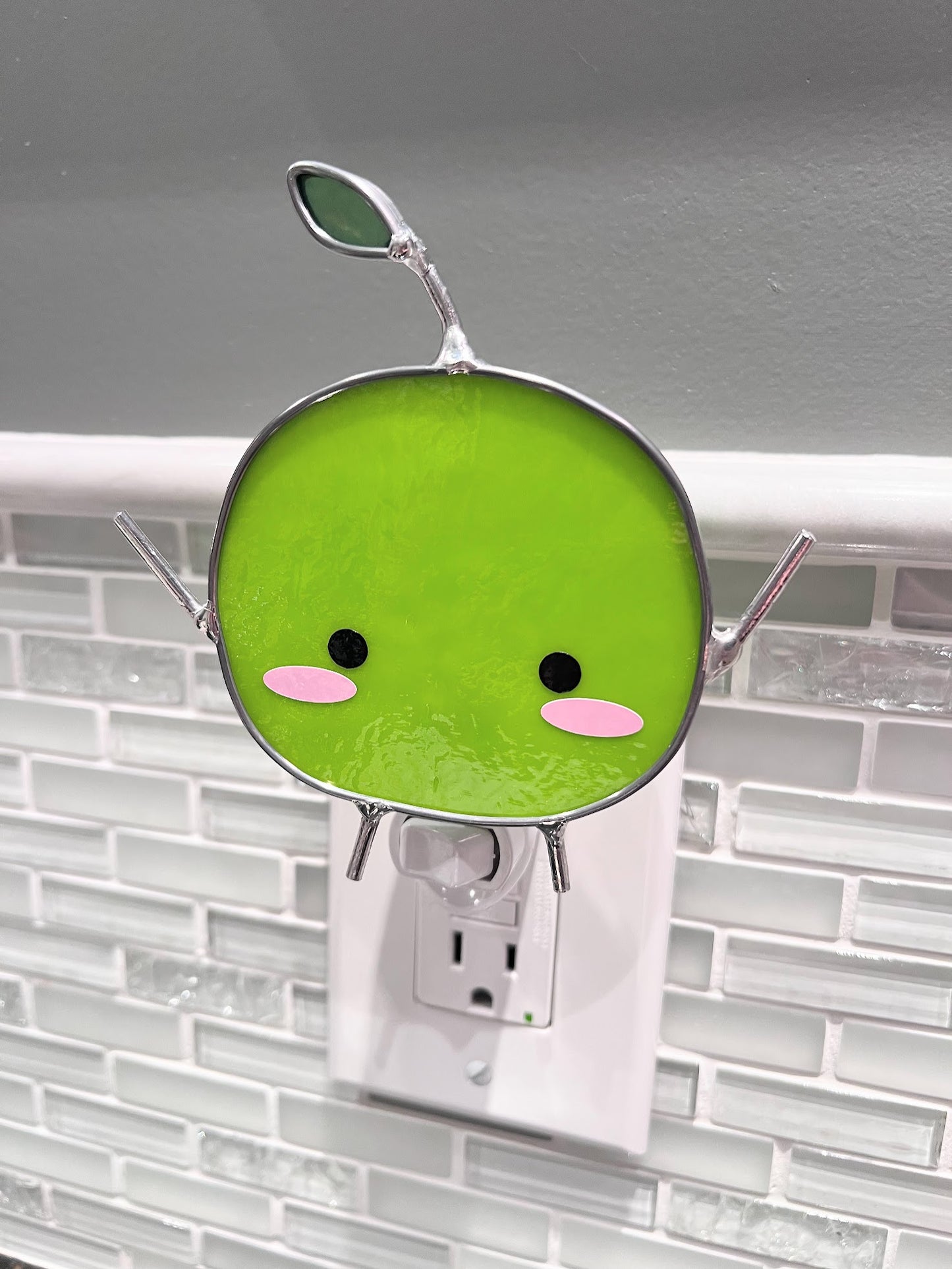 Stained Glass Junimo Night Light! Inspired by the Stardew Valley Video Game!