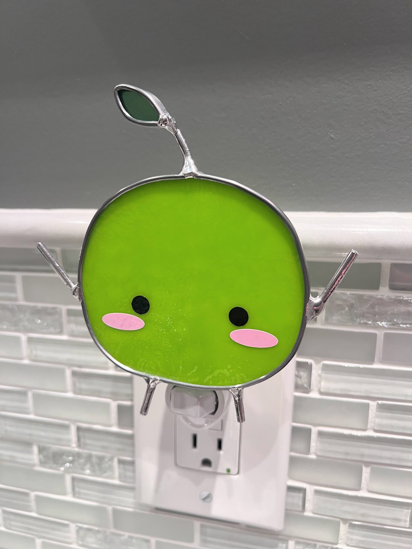 Stained Glass Junimo Night Light! Inspired by the Stardew Valley Video Game!