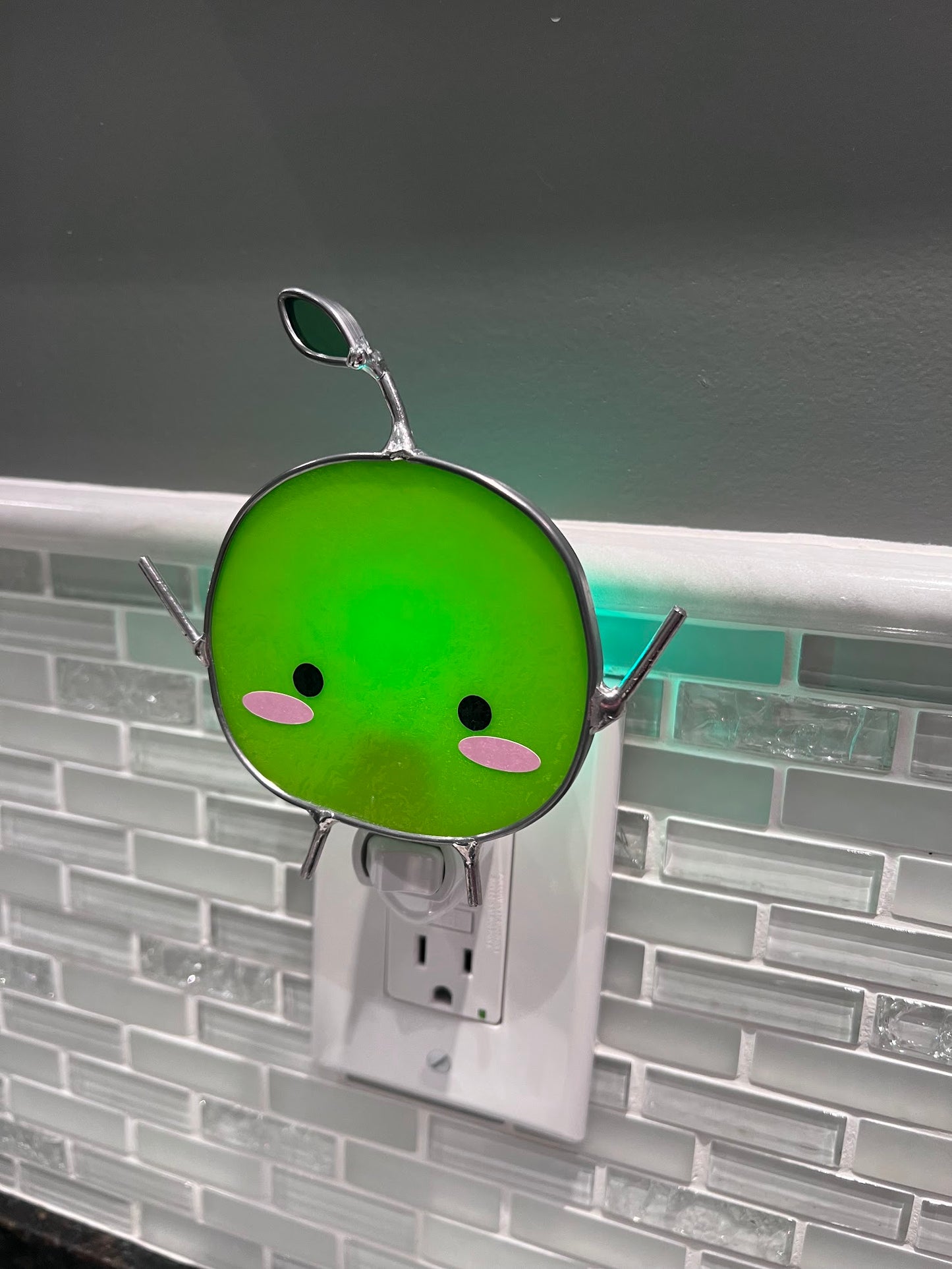 Stained Glass Junimo Night Light! Inspired by the Stardew Valley Video Game!