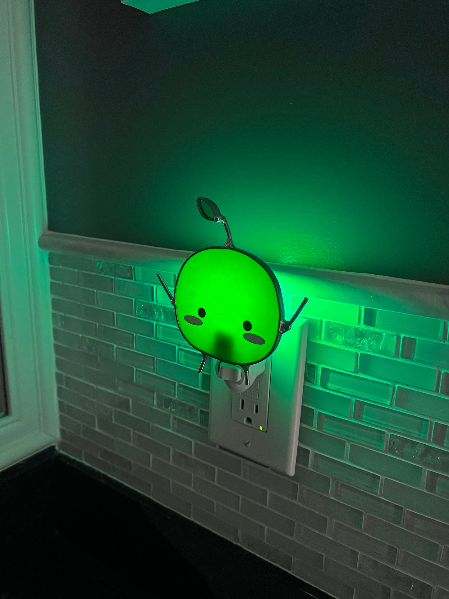Stained Glass Junimo Night Light! Inspired by the Stardew Valley Video Game!