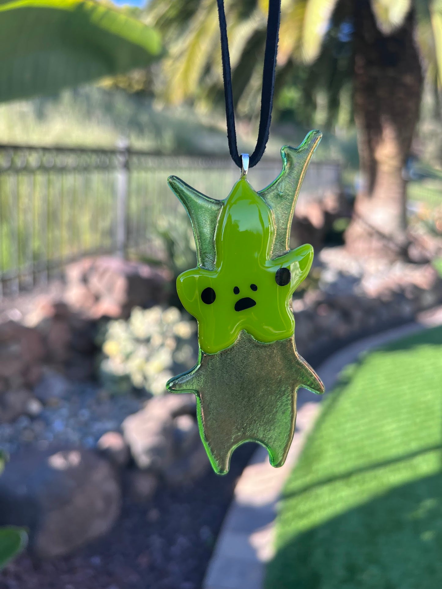 Stained Glass Korok Suncatcher! Inspired by The Legend of Zelda / Breath of The Wild Video Game!