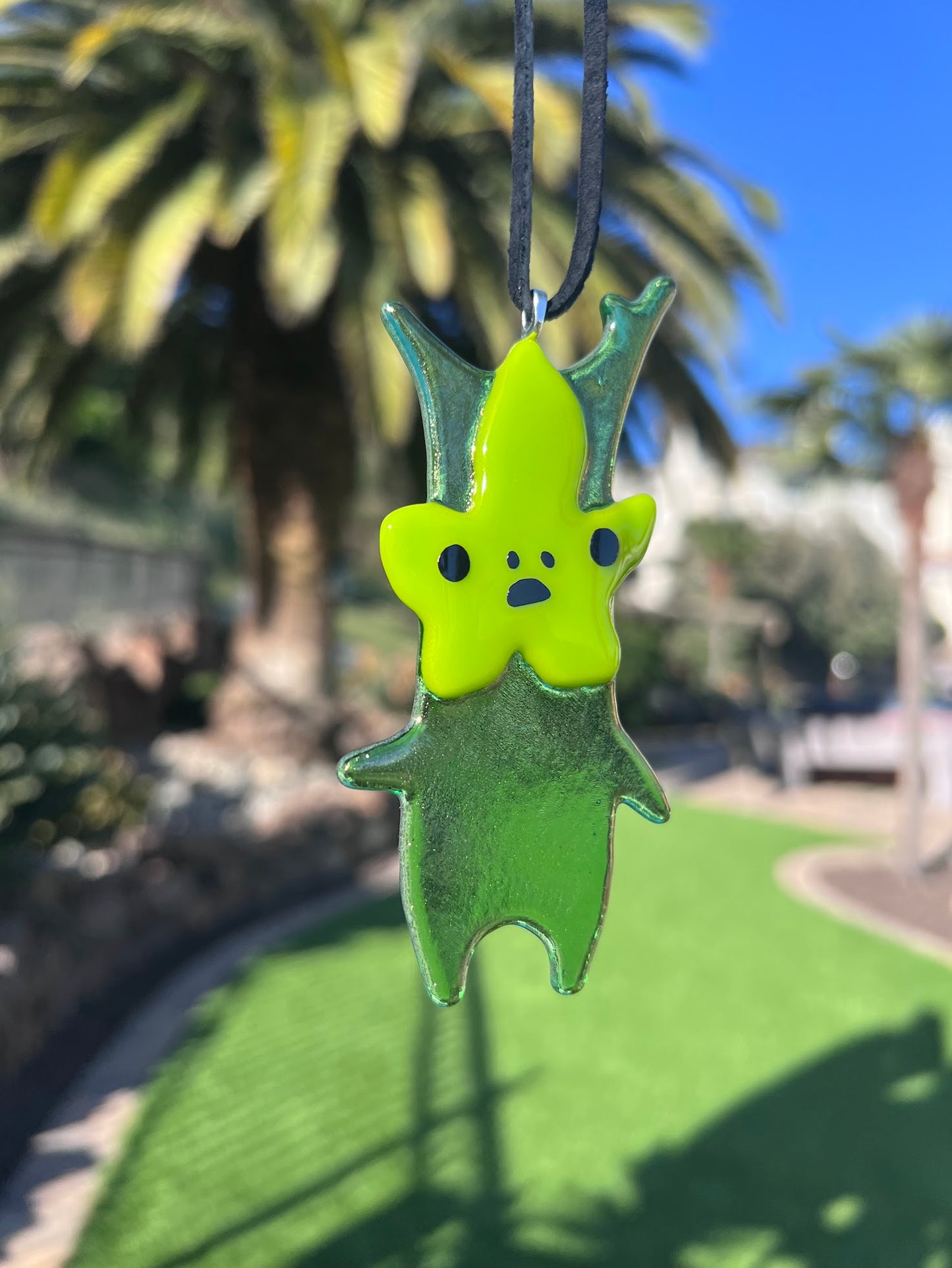 Stained Glass Korok Suncatcher! Inspired by The Legend of Zelda / Breath of The Wild Video Game!