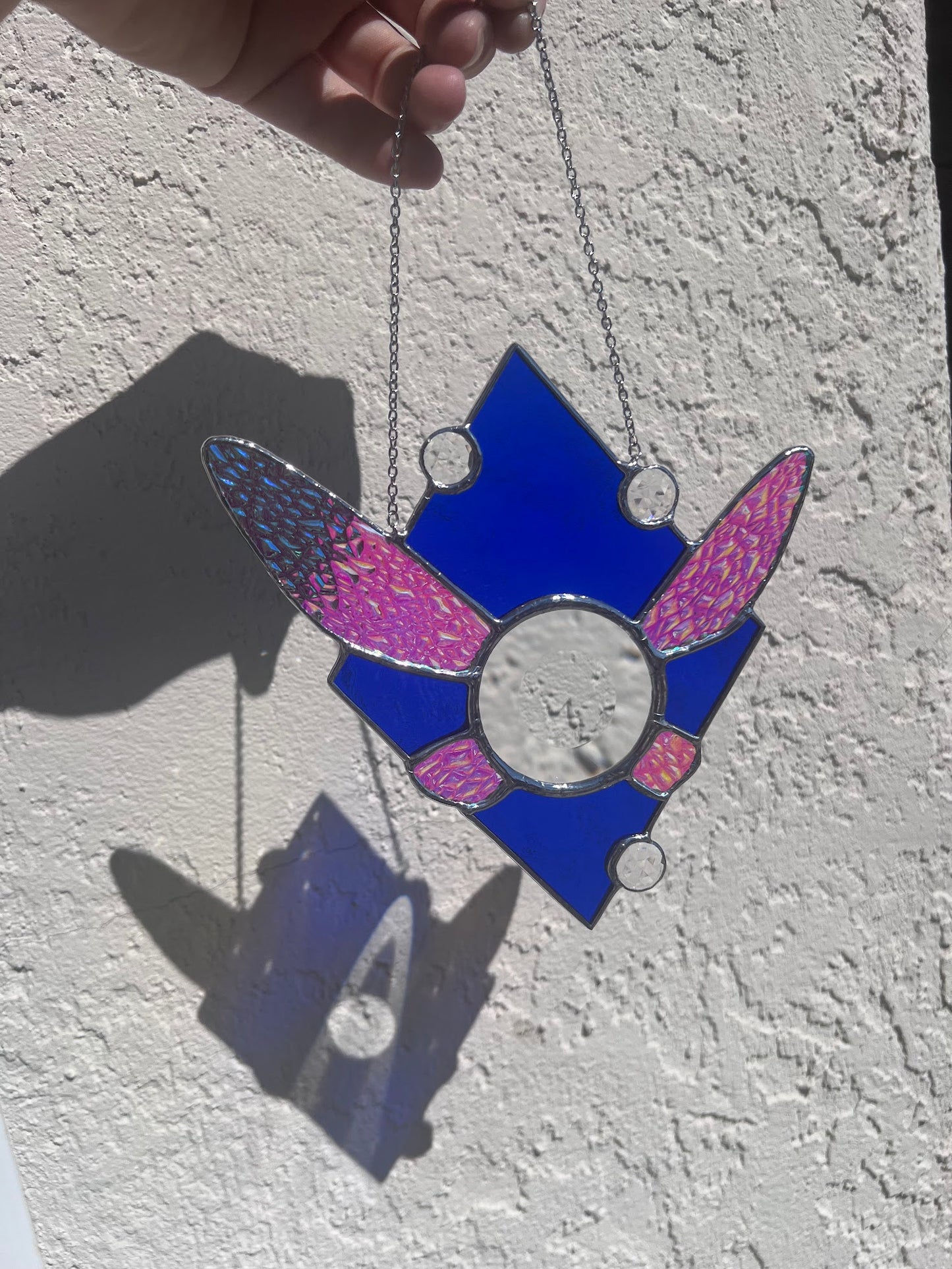 Stained Glass Navi Suncatcher! Inspired by The Legend of Zelda / Breath of The Wild Video Game!