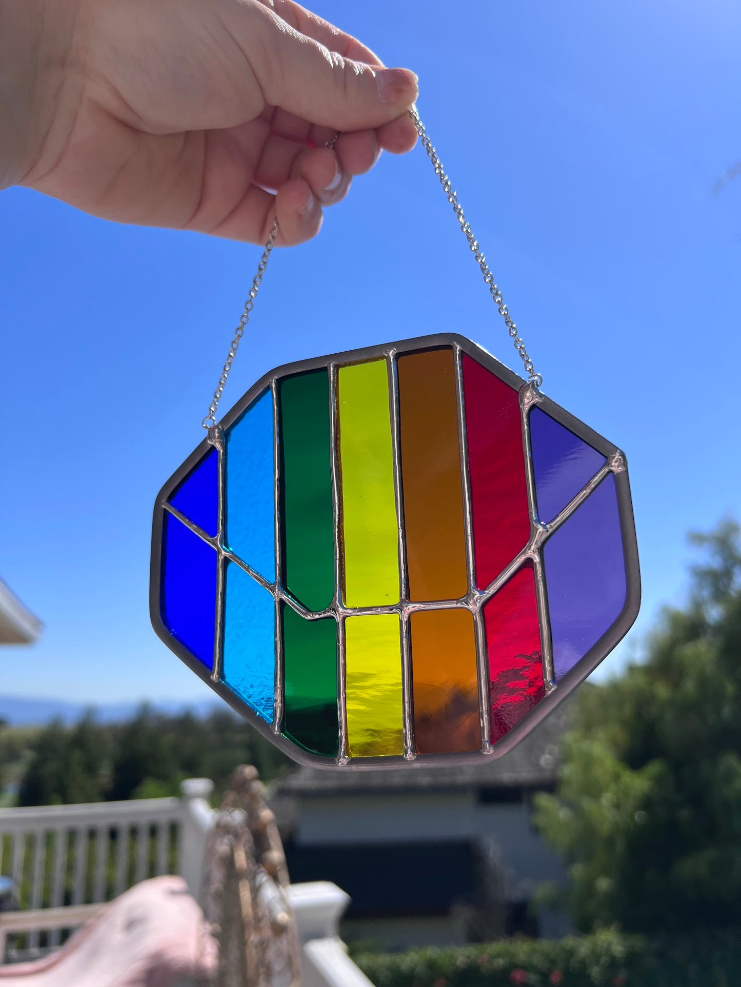 Stained Glass Prismatic Shard! Inspired by the Stardew Valley Video Game!