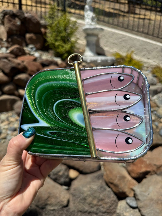 Galaxy Blush-dine 3D Tinned Sardine Lamp