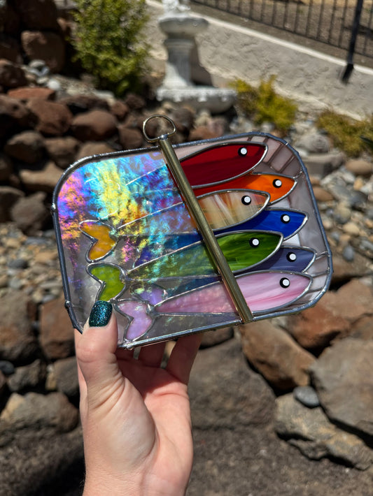 Rainbow Brite-dine 3D Tinned Sardine Lamp