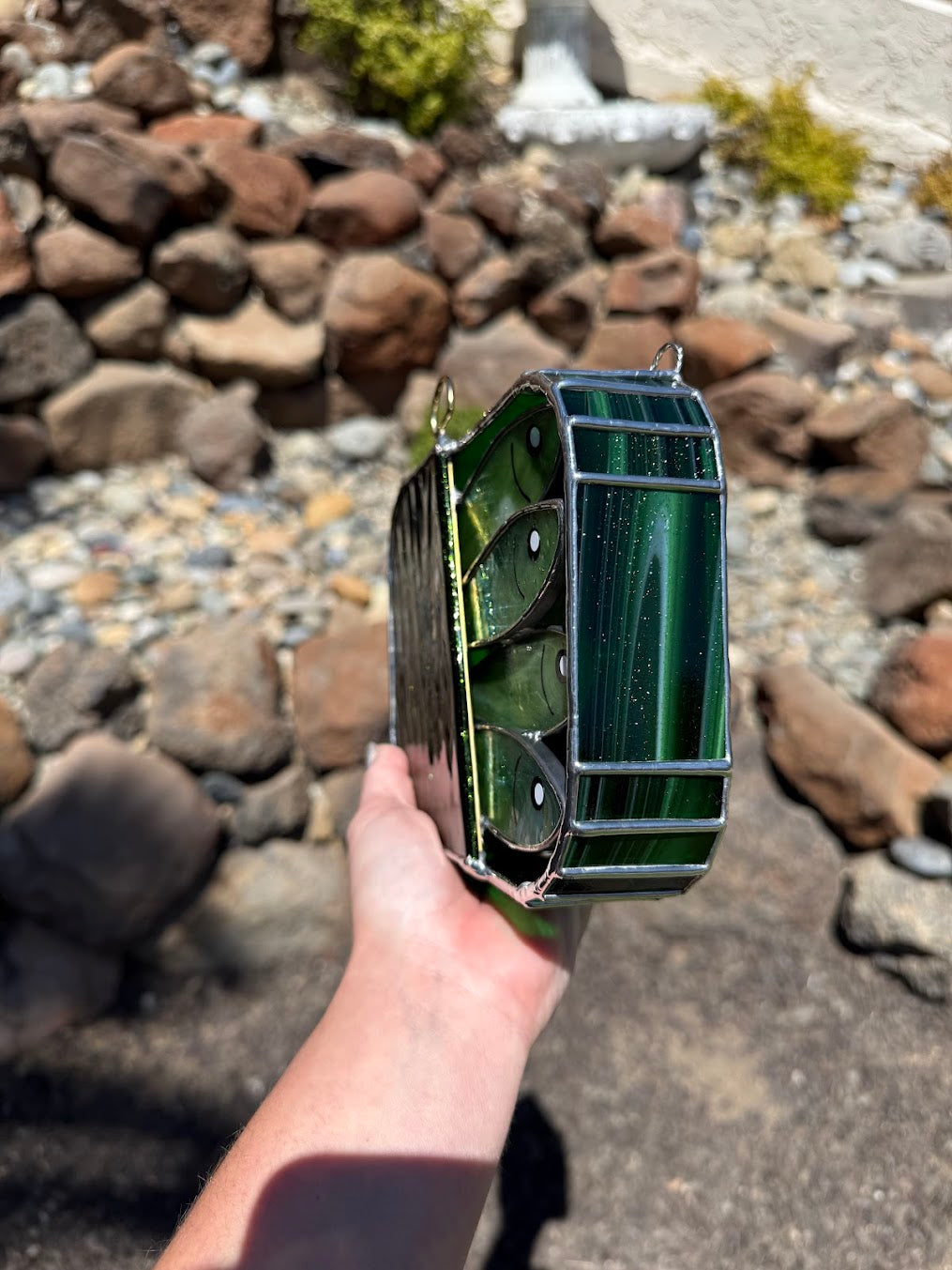 #023 Shimmering Green-dine 3D Tinned Sardine Lamp