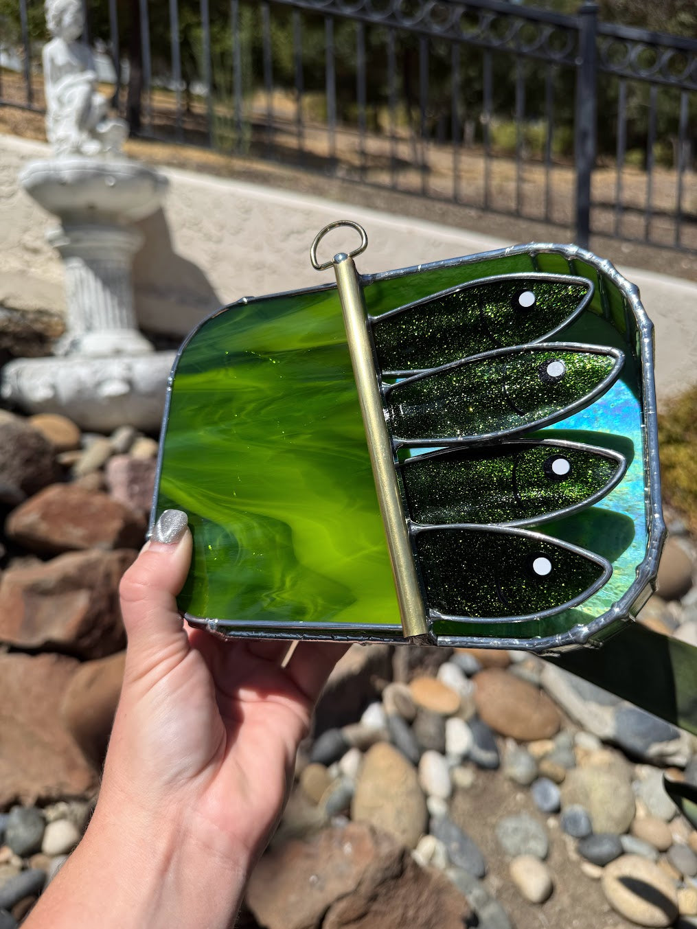 #024 Mossy Green-dine 3D Tinned Sardine Lamp