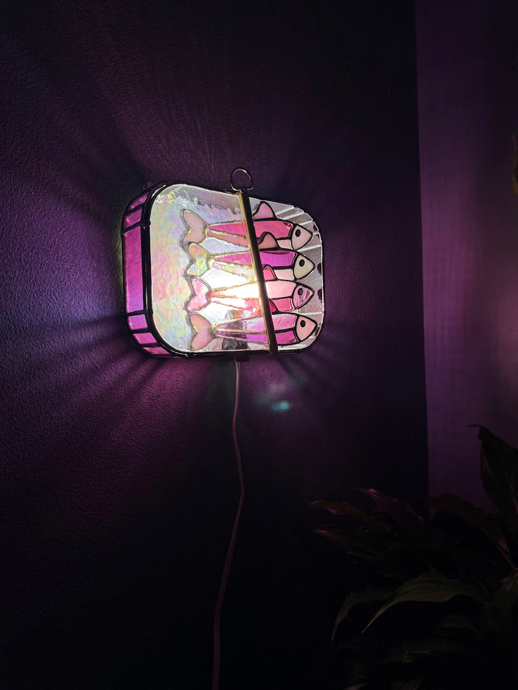 #026 Pink Prism-dine 3D Tinned Sardine Lamp