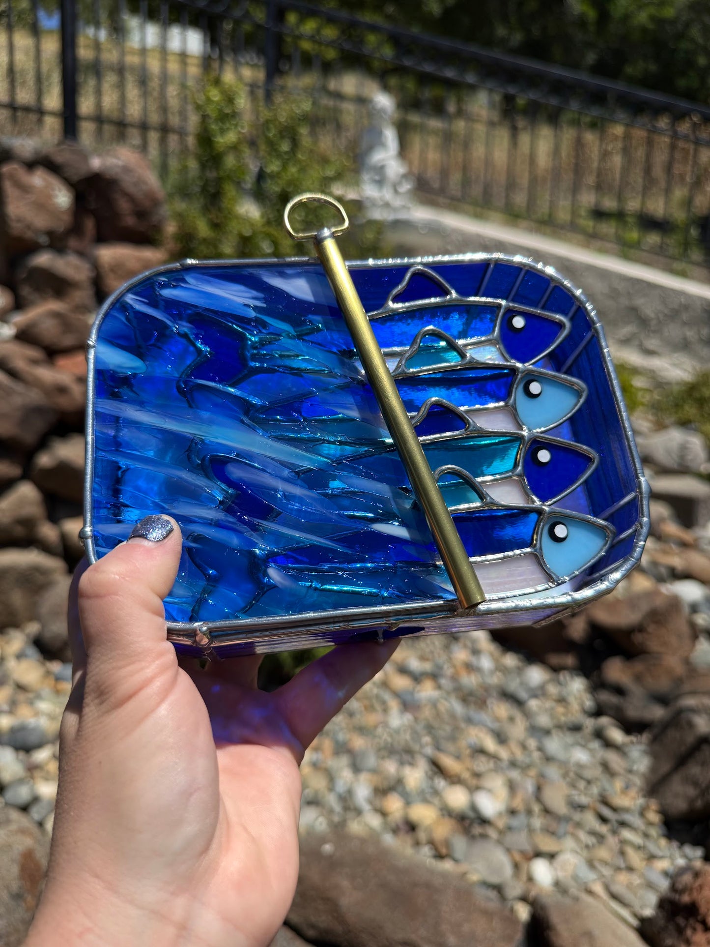 #049 Crystal Sea-dine 3D Tinned Sardine Lamp
