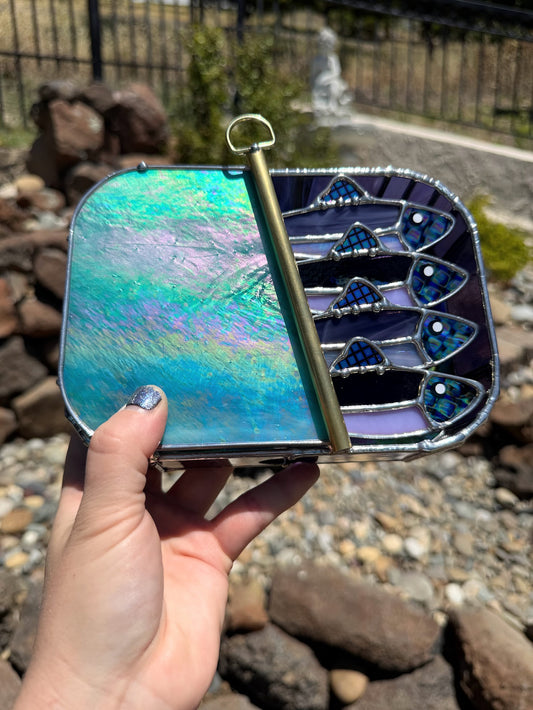 #050 Dichro-dine 3D Tinned Sardine Lamp