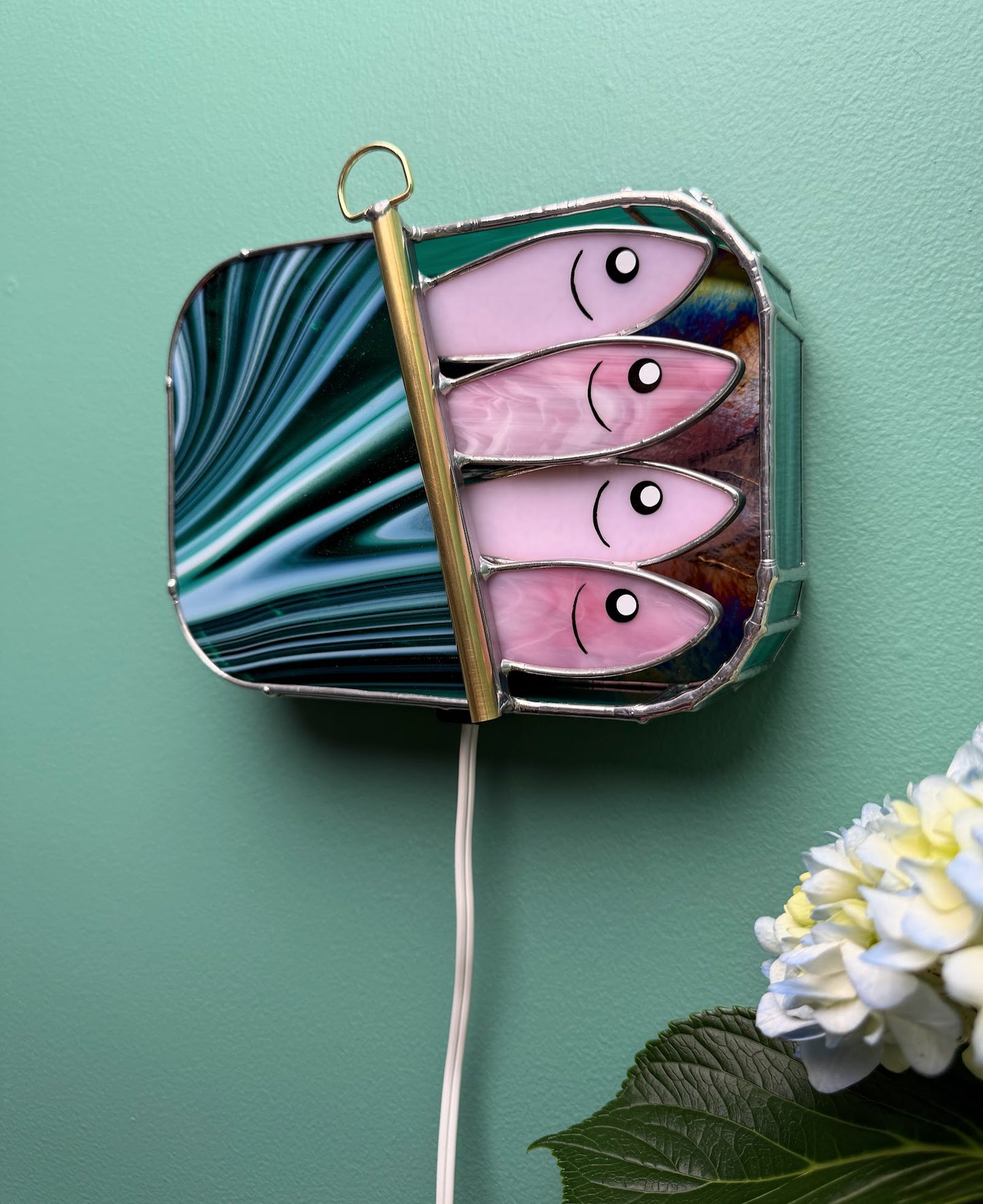#046 Cotton Candy-dine 3D Tinned Sardine Lamp
