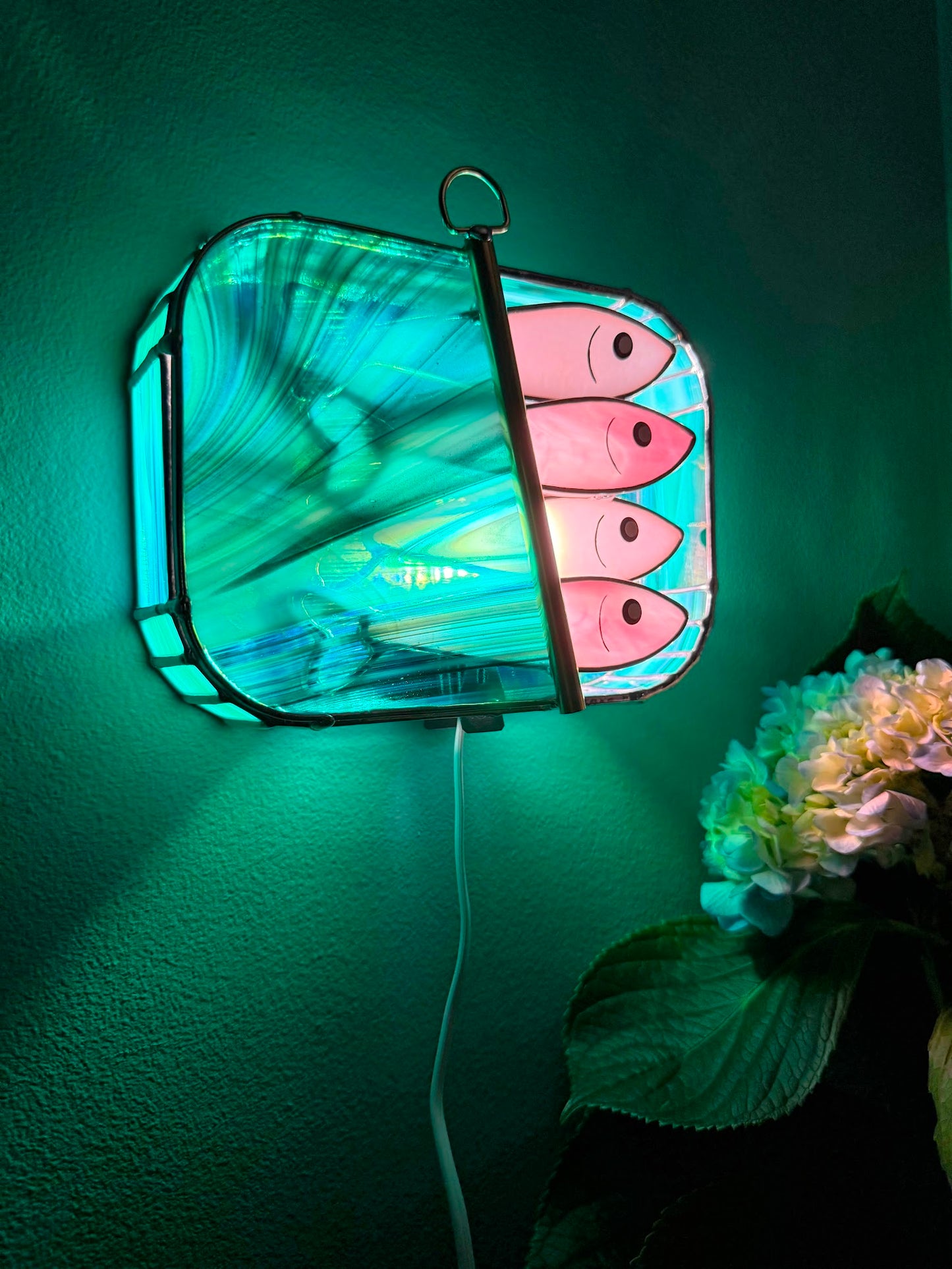 #046 Cotton Candy-dine 3D Tinned Sardine Lamp