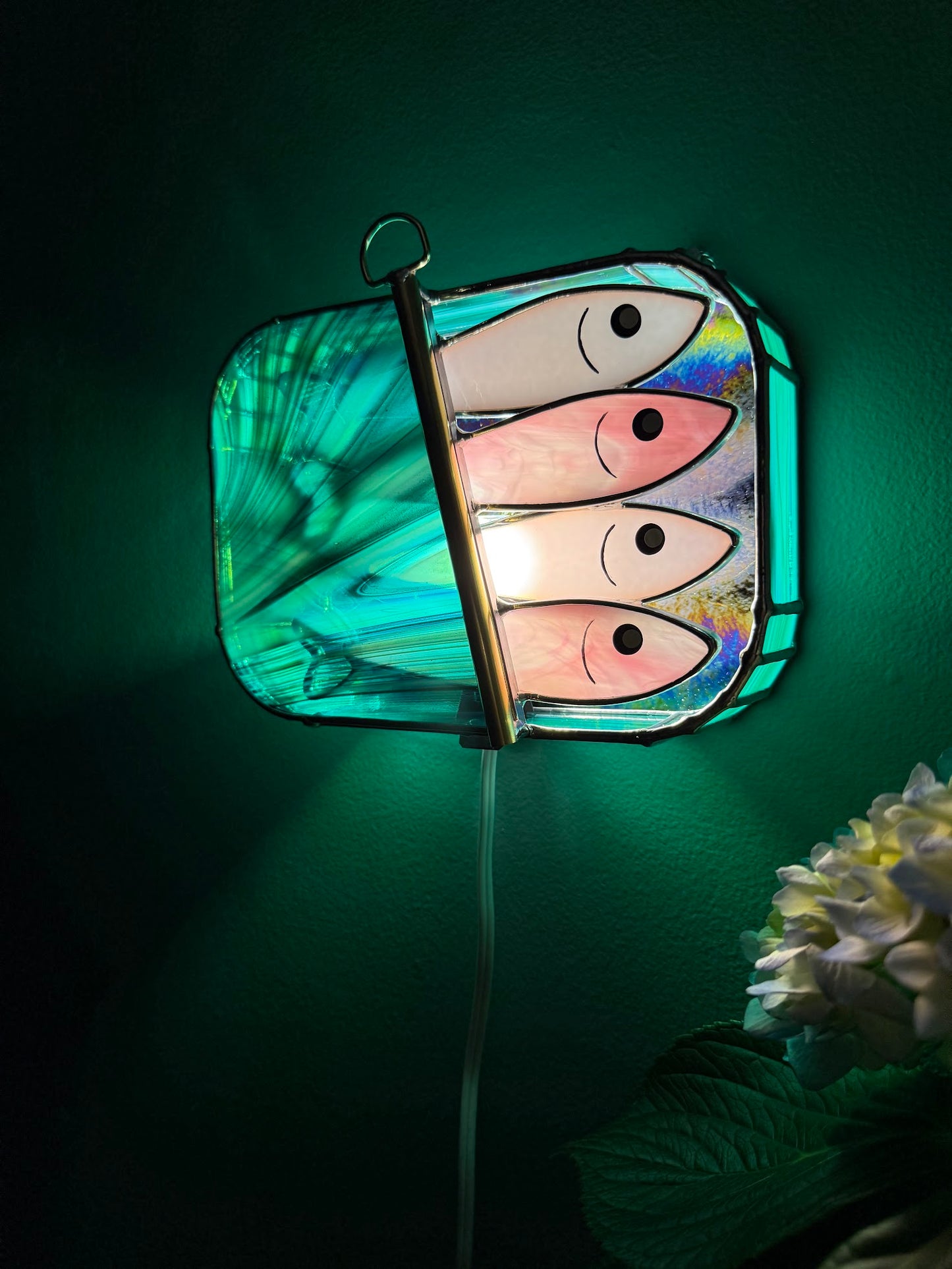 #046 Cotton Candy-dine 3D Tinned Sardine Lamp