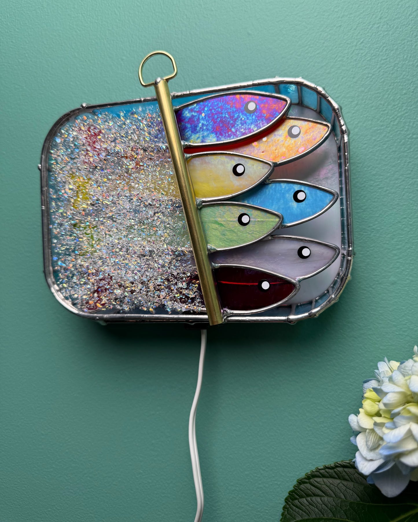 #051 Rainbow Sprinkle-dine 3D Tinned Sardine Lamp