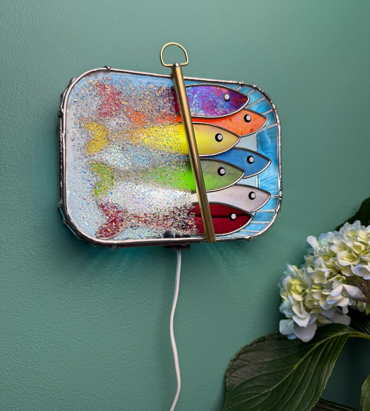 #051 Rainbow Sprinkle-dine 3D Tinned Sardine Lamp