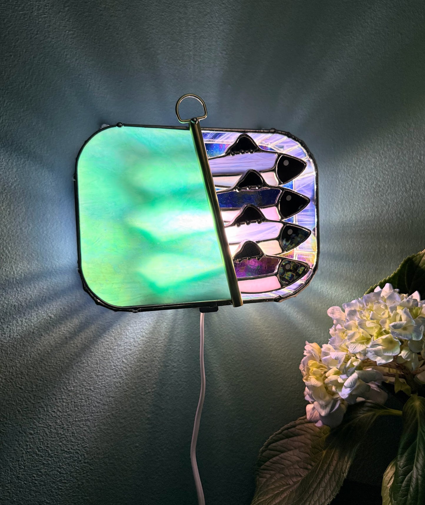 #050 Dichro-dine 3D Tinned Sardine Lamp