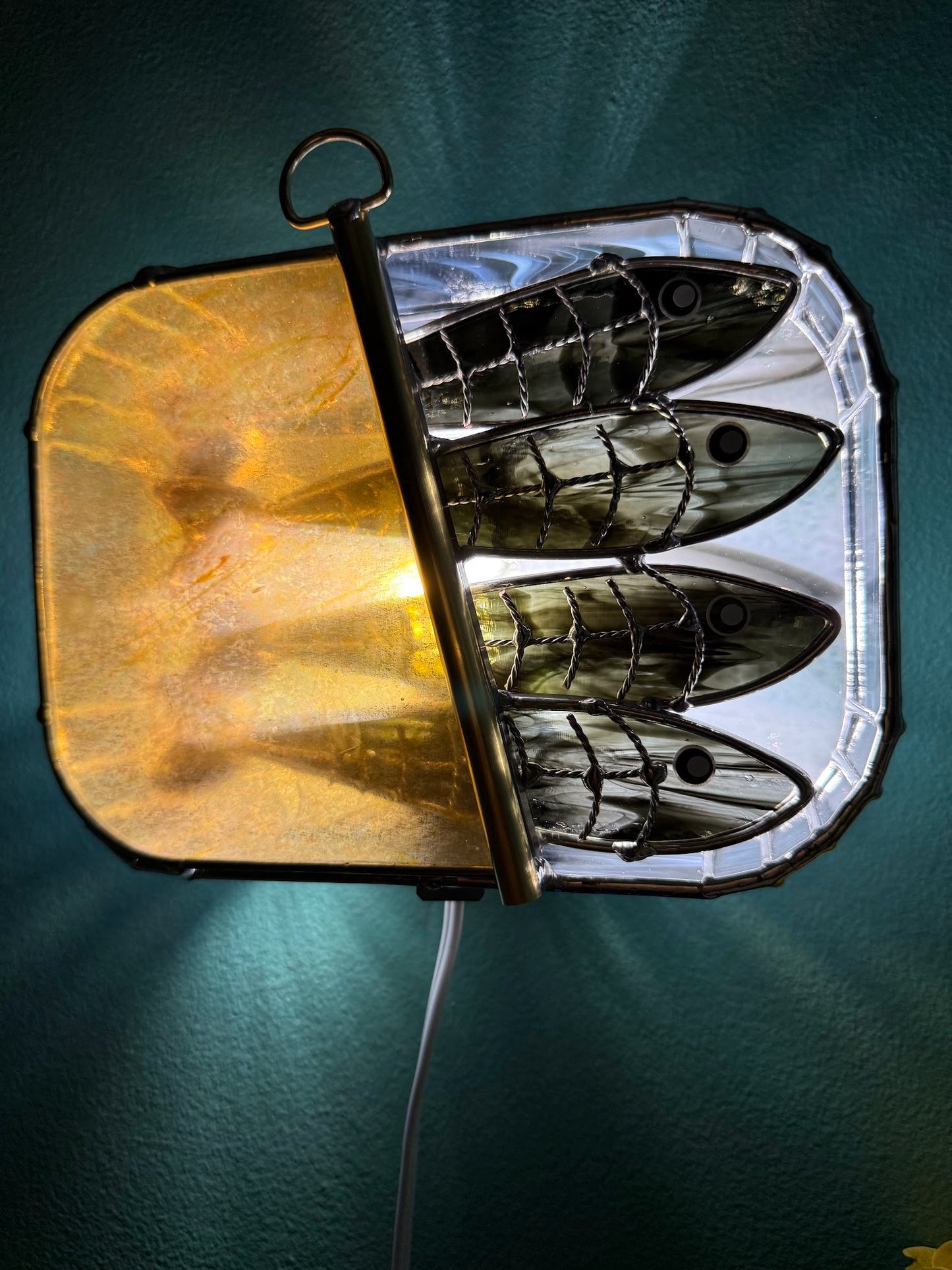 #032 Skele-dine 3D Tinned Sardine Lamp