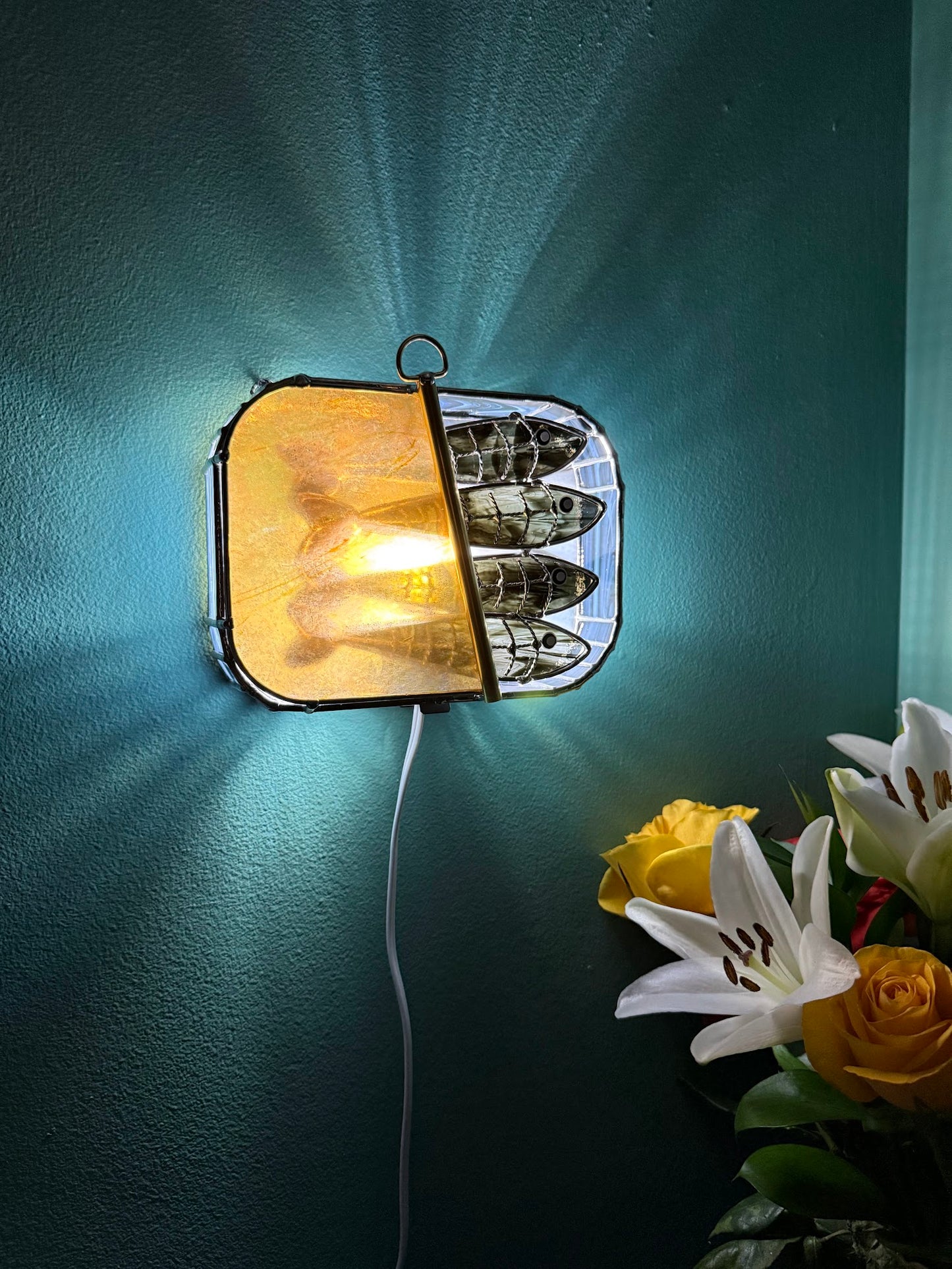 #032 Skele-dine 3D Tinned Sardine Lamp
