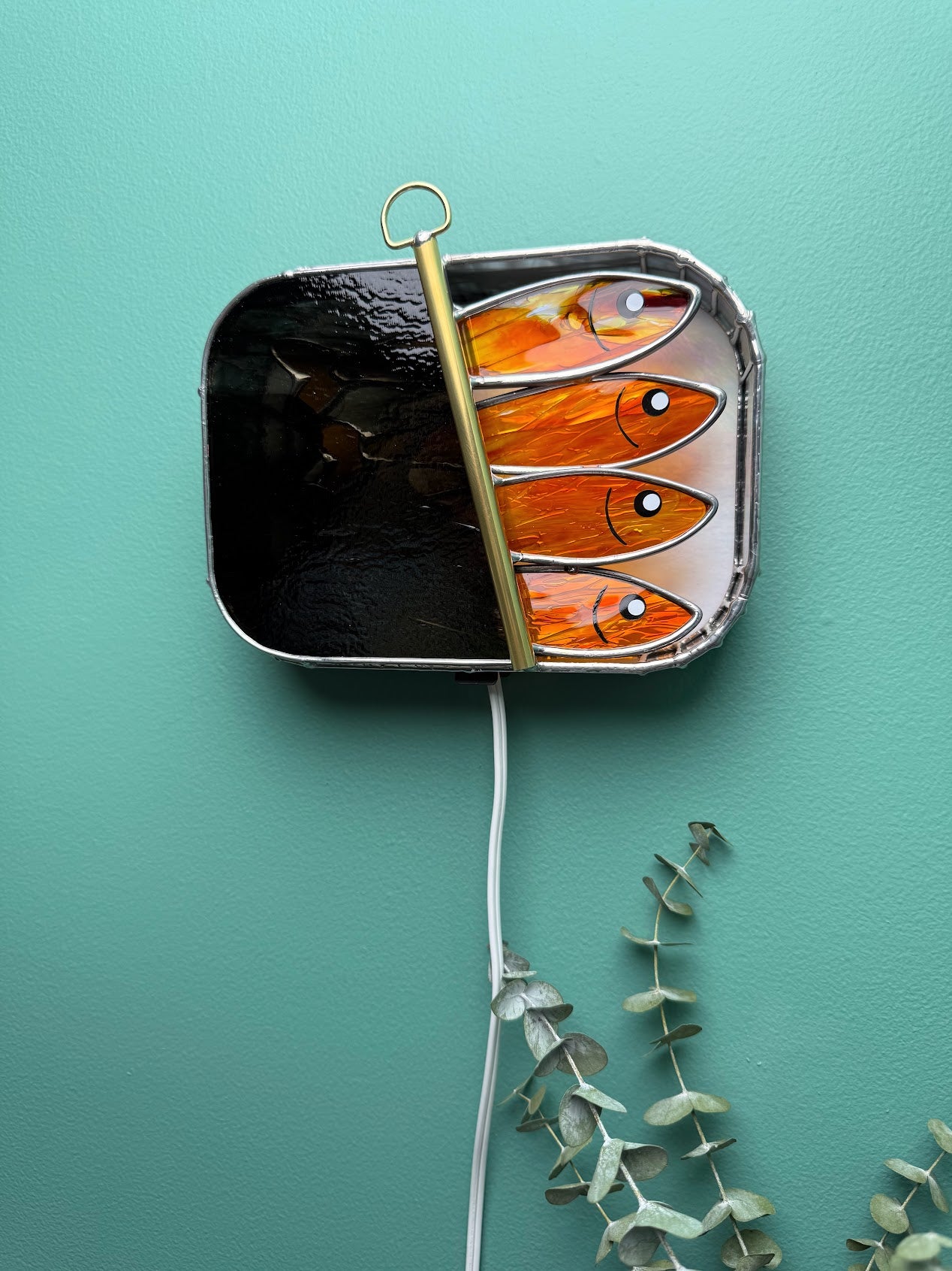 #044 Smoky-dine 3D Tinned Sardine Lamp