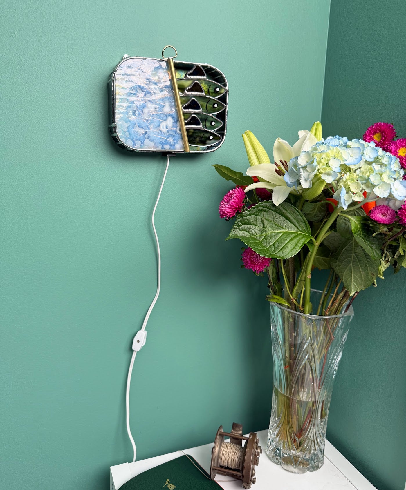 "Moldy" Green-dine 3D Tinned Sardine Lamp