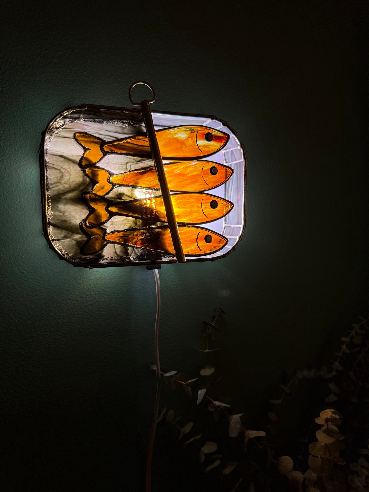 #044 Smoky-dine 3D Tinned Sardine Lamp