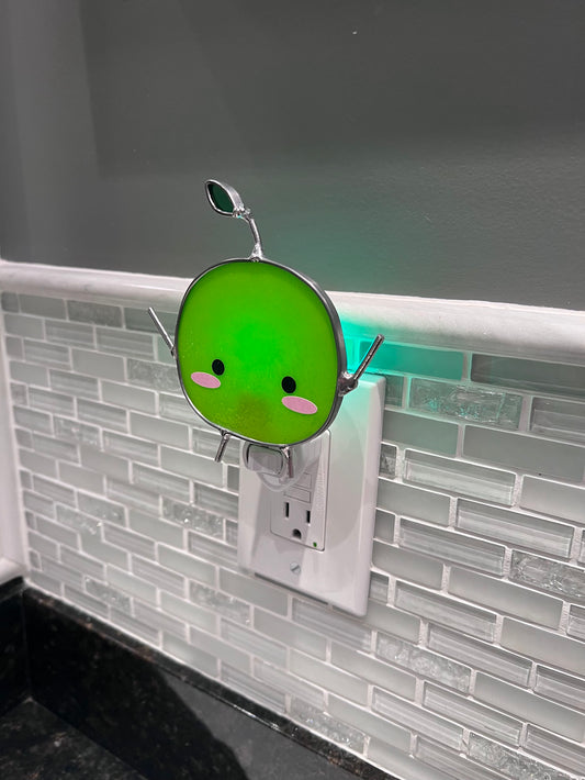 Stained Glass Junimo Night Light! Inspired by the Stardew Valley Video Game!