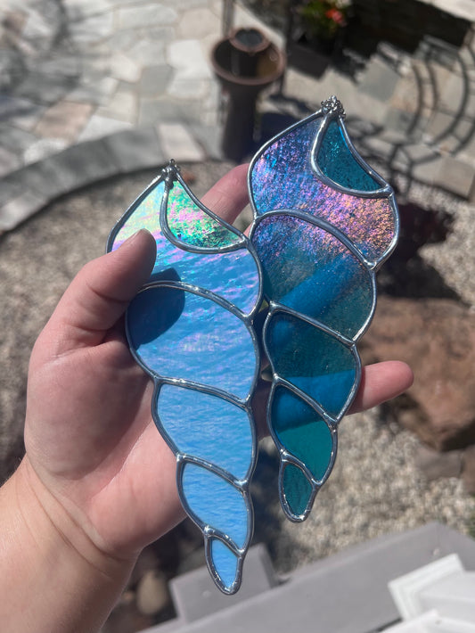 Stained Glass Mermaid's Pendant! Inspired by the Stardew Valley Video Game!