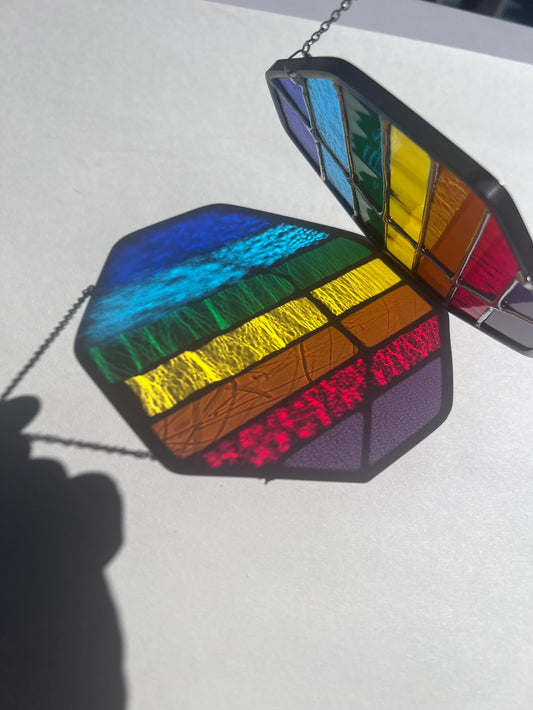 Stained Glass Prismatic Shard! Inspired by the Stardew Valley Video Game!